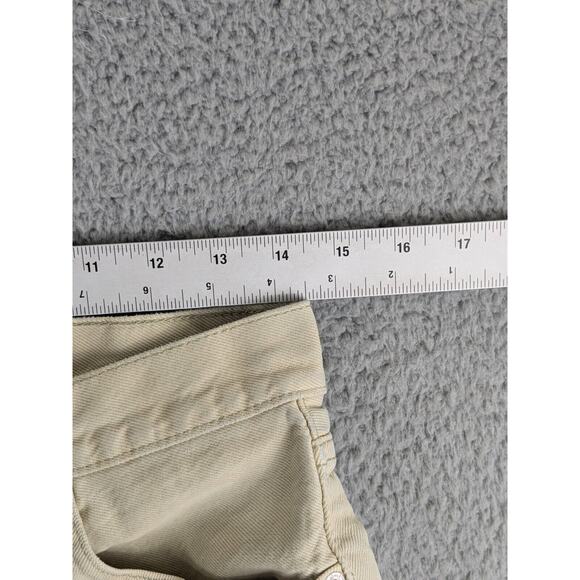 Vtg Levi’s 501 Cutoff Shorts Women's 29 Beige Distressed Grunge Party USA 90s - Picture 4 of 12